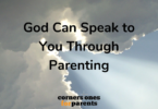 cloud and sunlight - God speaks to Christian parents