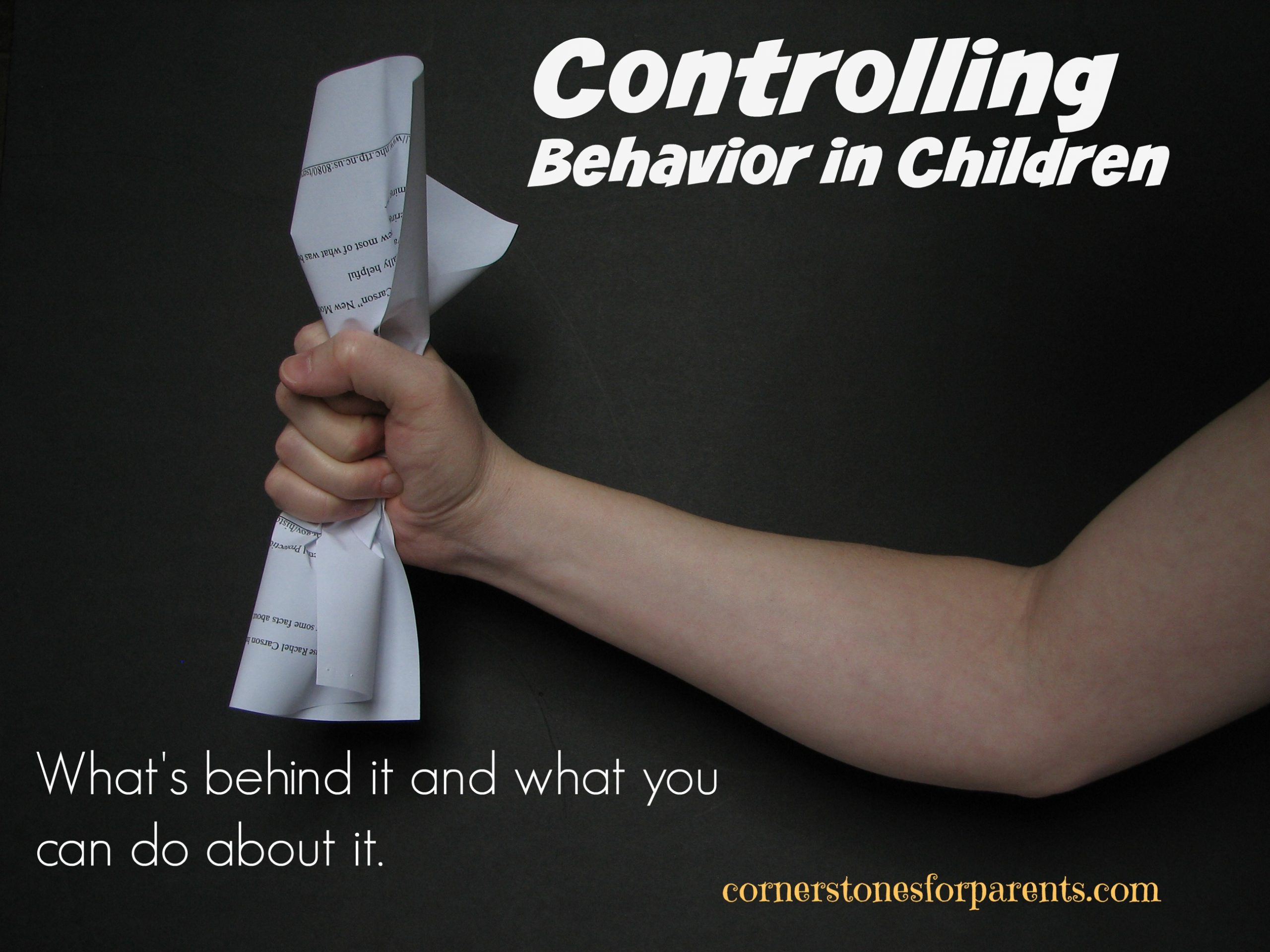 Control Behavior. Controlling.