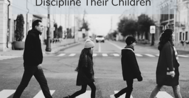 family walking in the city - Christian parenting discipline