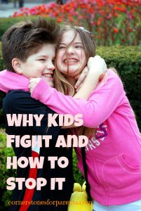 how to stop kids from fighting
