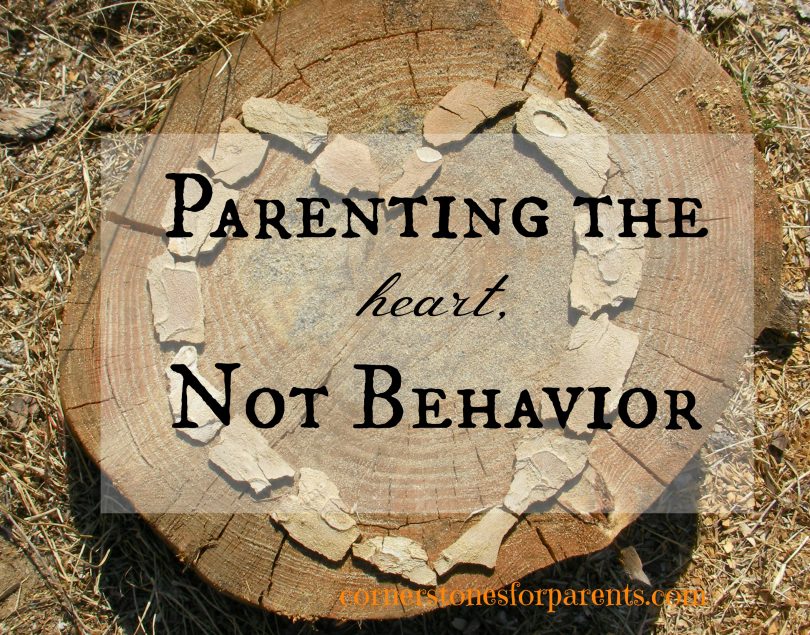 Parenting the heart, not behavior