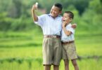 two boys with cell phone - guide for christian parents